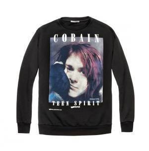 伊ジーンズブランドGAS、カート・コバーンの写真をデザインした限定スウェット＆Tシャツ