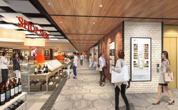 ルクア大阪グルメフロアに「フードホール」食物販とダイニングが融合、西日本初スタバ リザーブバーも