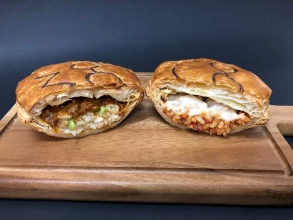 「パイフェイス」からリゾットを包んだ“パイ包みリゾット”日本限定発売