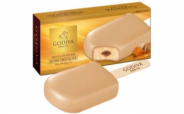 ゴディバの新アイスバー「ブロンドチョコレート」キャラメルとチョコレートが絡み合う贅沢な1本