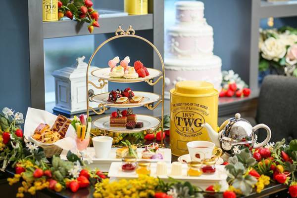 「ストロベリー&イースターアフタヌーンティー」うさぎ着想のスイーツ、八事 サーウィンストンホテルで