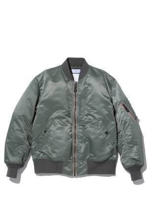 HYKEのビオトープ別注MA-1 - オーバーシルエット&中綿入りジャケットを5サイズで展開