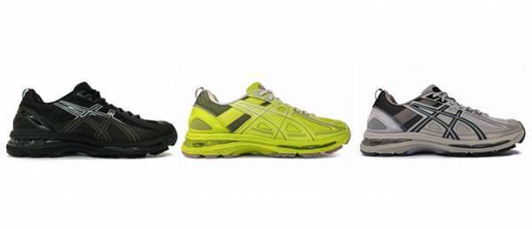 アシックス×キコ・コスタディノフのスニーカー「ゲルバーズ 1」ドーバー 銀座で特設ディスプレイも