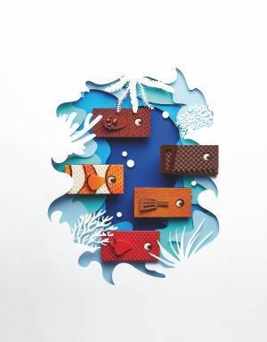 ラ・メゾン・デュ・ショコラの“魚”チョコ「ポワッソン ドゥ パック」プラリネ入りのクマノミや金魚