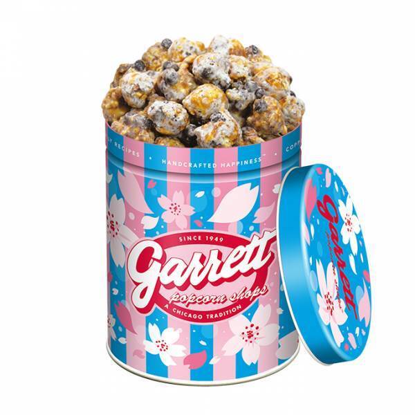 ギャレット ポップコーンから春限定「SAKURA缶」＆新味クッキー&クリーム キャラメルクリスプ