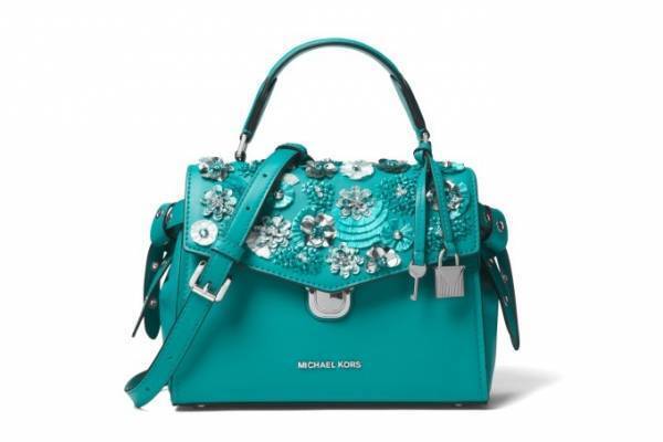 マイケル マイケル・コース18年春の新作アイテム - 花で飾ったハンドバッグや腕時計