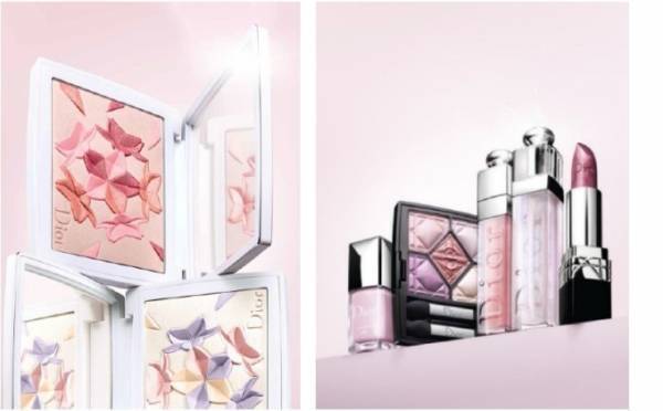 ディオールから“花びら模様”のフェイスパウダー＆「リップ マキシマイザー」のラメ入り限定色