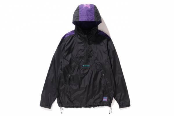 XLARGE×コロンビア - 90sストリートを感じさせるパープルカラーのジャケット