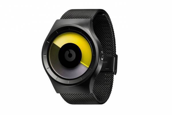 独・腕時計ブランド「ジーロ」の日本限定モデル、オーロラをイメージしたイエローグラデーション