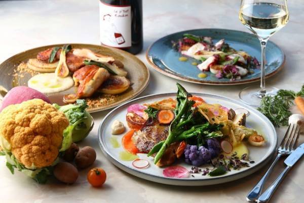 日比谷ミッドタウンに全国の旬の食材使うレストラン「ドローイング ハウス・オブ・ヒビヤ」誕生