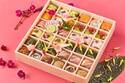 まるで宝石「お花見ロール寿司弁当」一口サイズの寿司36貫が一箱に、シャリ ザ トーキョー スシバーで