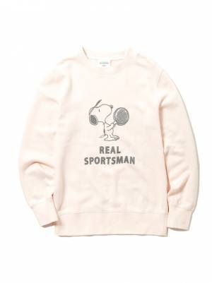 ジェラート ピケ×ピーナッツ第3弾、スヌーピーがスポーツする、パステルカラーのスウェット