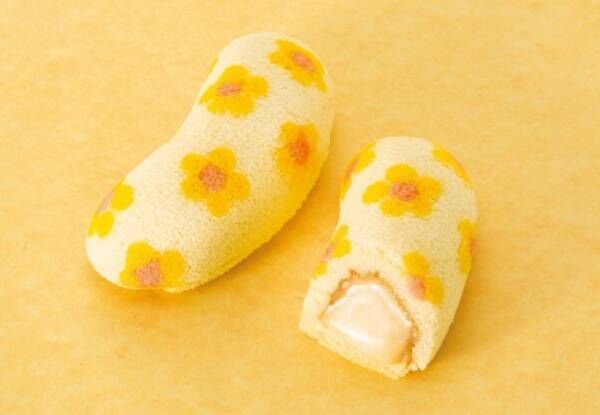 東京ばな奈から、&quot;黄色い花&quot;を散りばめた「東京ばな菜の花 バナナシェイク味」登場