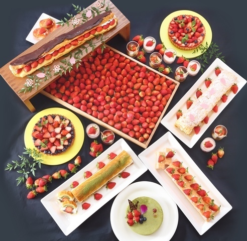 ホテル京阪 京橋グランデの「いちごスイーツブッフェ」当日入荷のブランド苺が食べ放題