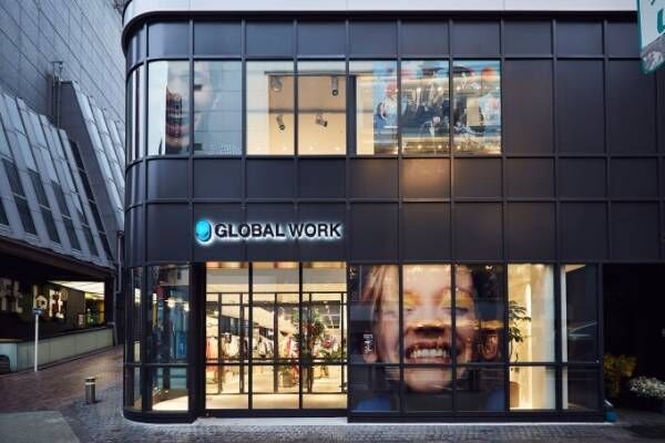 グローバルワーク旗艦店が渋谷にオープン - 路面店にウィメンズ、メンズ、キッズまで展開