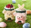 タリーズコーヒー“うさ耳チョコ”のイースター限定ドリンク「ポップンイースターラテ」