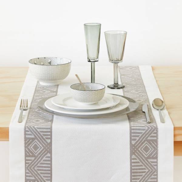 ZARA HOMEの新作テーブルウェア、幾何学模様のボウルやタイガーのナプキンリング