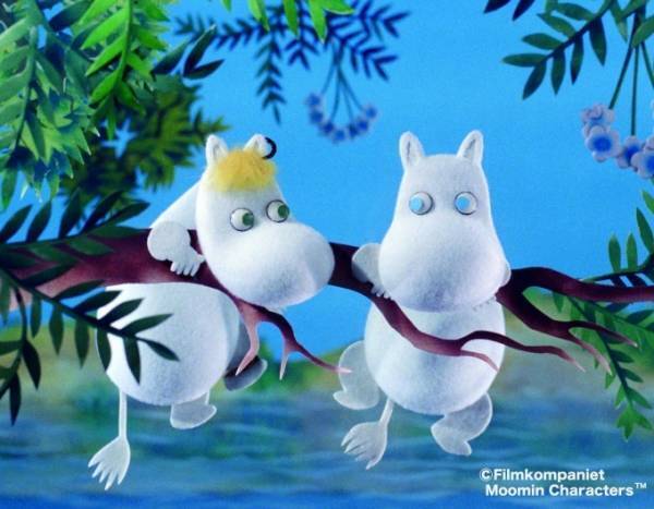 「ムーミン パペット・アニメーション展」が名古屋栄三越で、撮影時に使用した人形やセット模型を展示