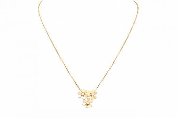 ヴァン クリーフ&アーペル「フリヴォル」新作ジュエリー、"花束"モチーフのペンダントなど