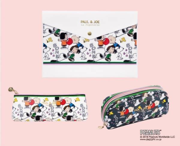 ポール & ジョー×ピーナッツ、スヌーピーなど人気キャラのステーショナリー＆iPhoneケース