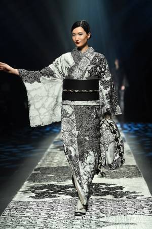 ジョウタロウ サイトウ 2018-19年秋冬コレクション - 現代的なアプローチで模索する和装の未来