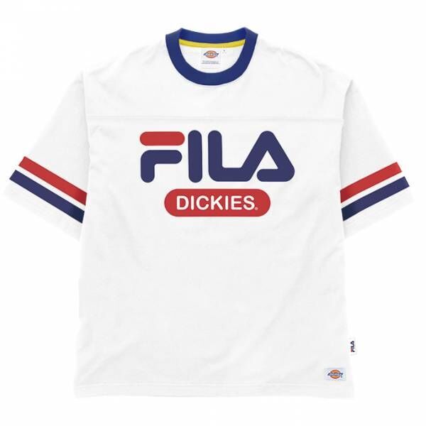 ディッキーズ×フィラ、ロゴプリントのホッケーTシャツ&amp;快適な着心地のベースボールTシャツ