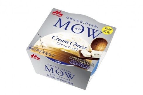アイス「MOW(モウ)」売上No.1クリーミーチーズ味がフィラデルフィア クリームチーズとコラボ