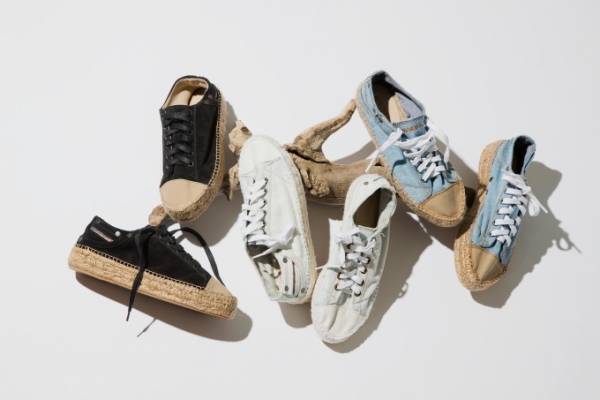 ディーゼル、エスパドリーユとスニーカーを融合した新作シューズ - かかとにコインポケット付