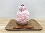 巣鴨のかき氷専門店「雪菓」から春限定の桜かき氷 - 桜シロップに練乳とチーズを合わせて