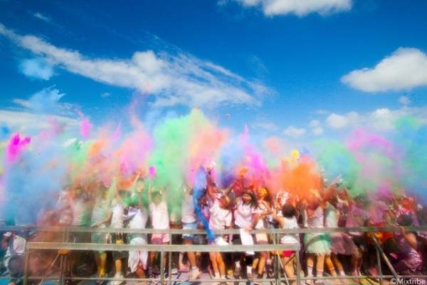 ランニングイベント「Color Me Rad」全国4ヶ所で、カラーパウダーやジェルを全身に浴びてラン