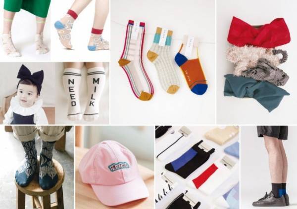 「アジアの靴下とヘッド展」大阪で開催、台湾やタイなどアジア発のカラフルなソックスや帽子