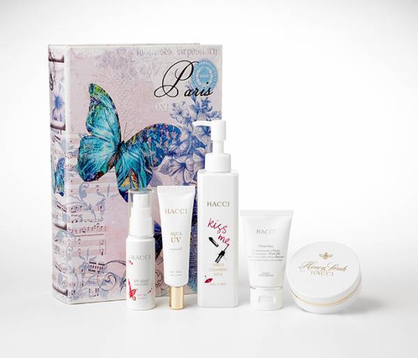 HACCIの夏コフレ、はちみつ配合のUVケアとボディケアセット＆インナービューティセット