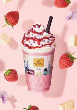 ゴディバ「ショコリキサー」ホワイトチョコと2種のストロベリーが溶け合う限定フレーバー