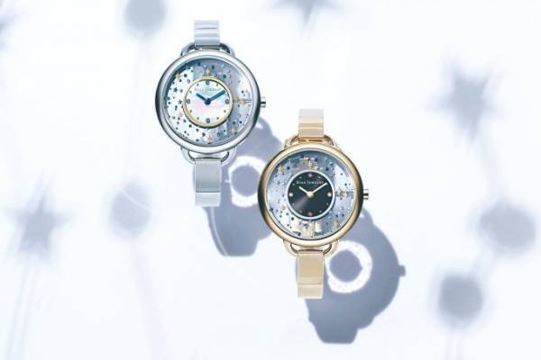 スタージュエリーから、クリアフェイスに星座が煌めく限定「トランスペアレント ウォッチ」登場