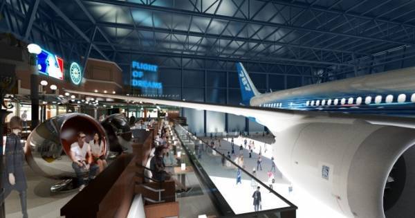 セントレアに新商業施設「フライト・オブ・ドリームズ」ボーイング787初号機展示、日本初グルメなど