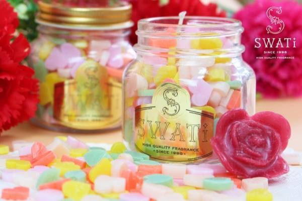 スワティー“ローズ香る”「コンペイトウキャンドル～Month～ローズガーデン」限定発売