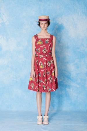 ジェーンマープル「ジューシー フルーツ」鮮やかな果実を描いたワンピースや刺繍ジャケット