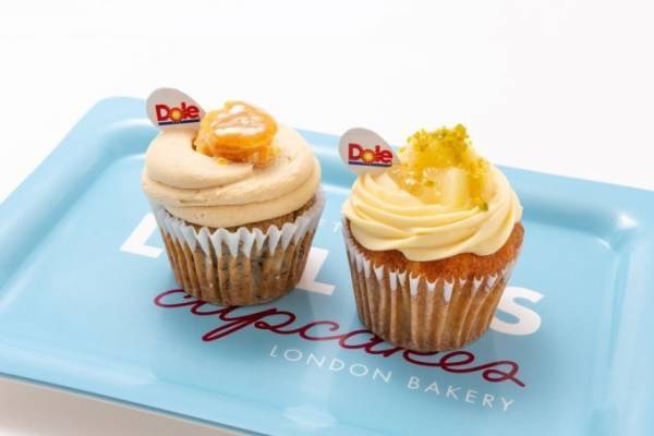 ドール×ローラズ・カップケーキ - 拘りバナナ＆パイン使用のカップケーキ、1日50個限定無料提供も