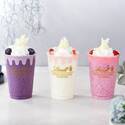 リンツからフルーツの果肉感溢れるホワイトチョコドリンク＆ショコラパフェ、3種のフレーバーで登場