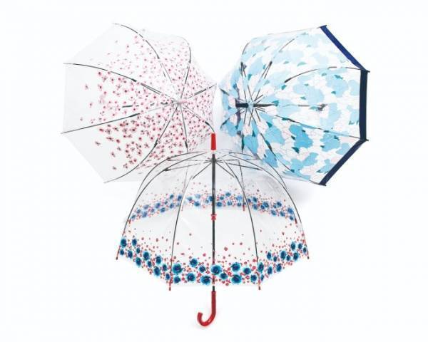 英国王室御用達フルトンのカラフルなビニール傘「バードケージ」