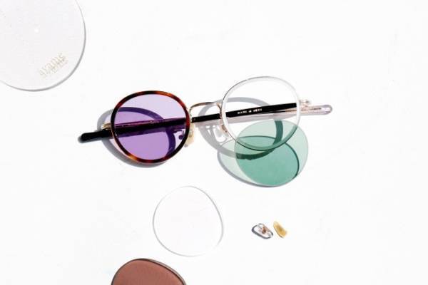 アイウェアブランド・アヤメの期間限定ストア、恵比寿で - 各パーツを選べるカスタムオーダーも