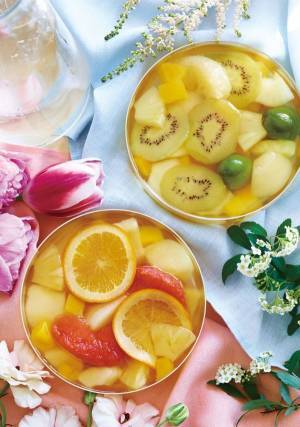 パティスリー キハチの新作フルーツポンチ - バニラ香る果物たっぷり夏限定デザート2種