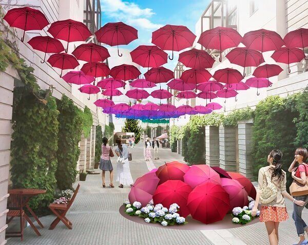 星野リゾート“カラフル傘が空を彩る”梅雨イベント軽井沢＆山梨で開催