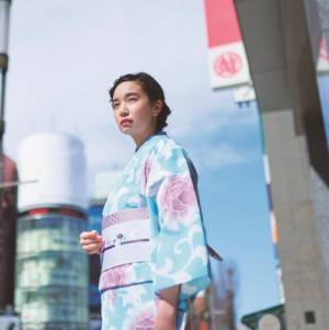 銀座三越から18年新作ゆかた - 上品な牡丹柄や鳥獣戯画の帯、アーティストとのコラボも