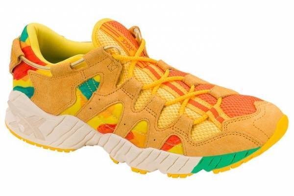 アシックスの3ブランドから“ヒマワリ”モチーフの限定スニーカー - ヒマワリの花をアッパーにプリント