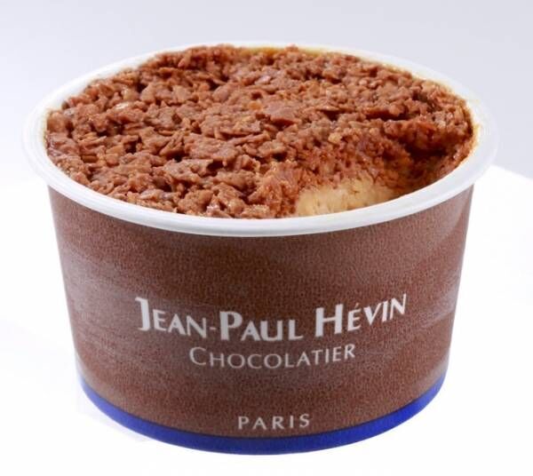 ジャン＝ポール・エヴァン夏の新作、サクサクのフィヤンティーヌをトッピングした濃厚アイス