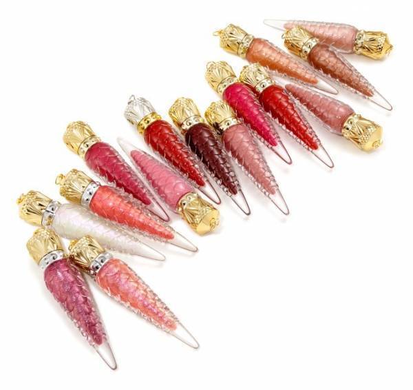 クリスチャン ルブタン、銀河のような「ルビラック リップグロス」＆PVC着想の透明リップラッカー