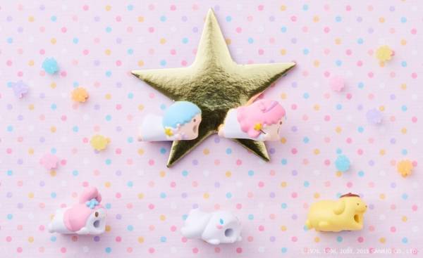 サンリオキャラクターが“噛みつく”新作「ケーブルバイト」iPhone用ケーブルアクセサリー