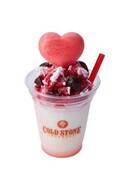 コールドストーン×パワーパフ ガールズの限定デザートドリンク、ベリーやミントのアイス&ハート型最中