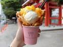 名古屋・ワッフルアイス専門店「ポッピンワッフル」、完熟マンゴーをたっぷりのせた夏メニュー登場